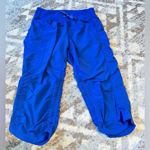 ZELLA Athletic Dance Athletic Studio Crop Pants Blue